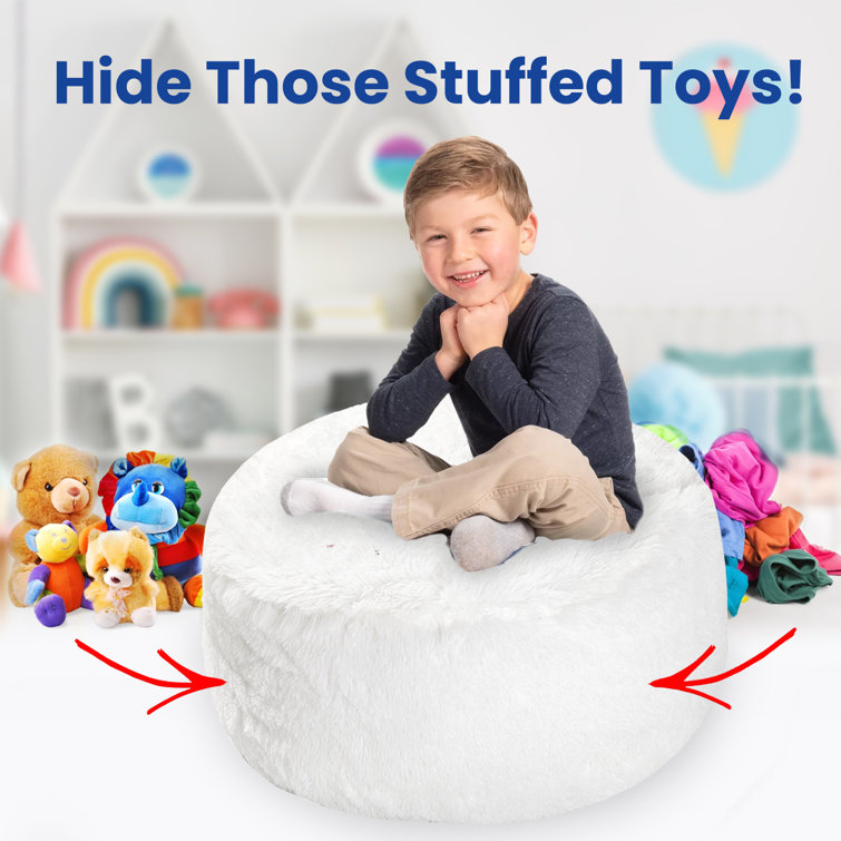 Trule Faux Fur Bean Bag Cover Wayfair